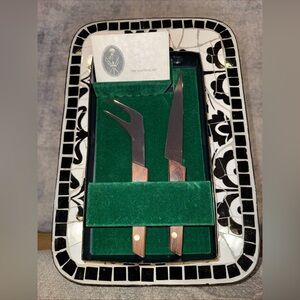 Vintage Arthur Salm Carvette Set  Knife & Fork Carving Set in Original Box